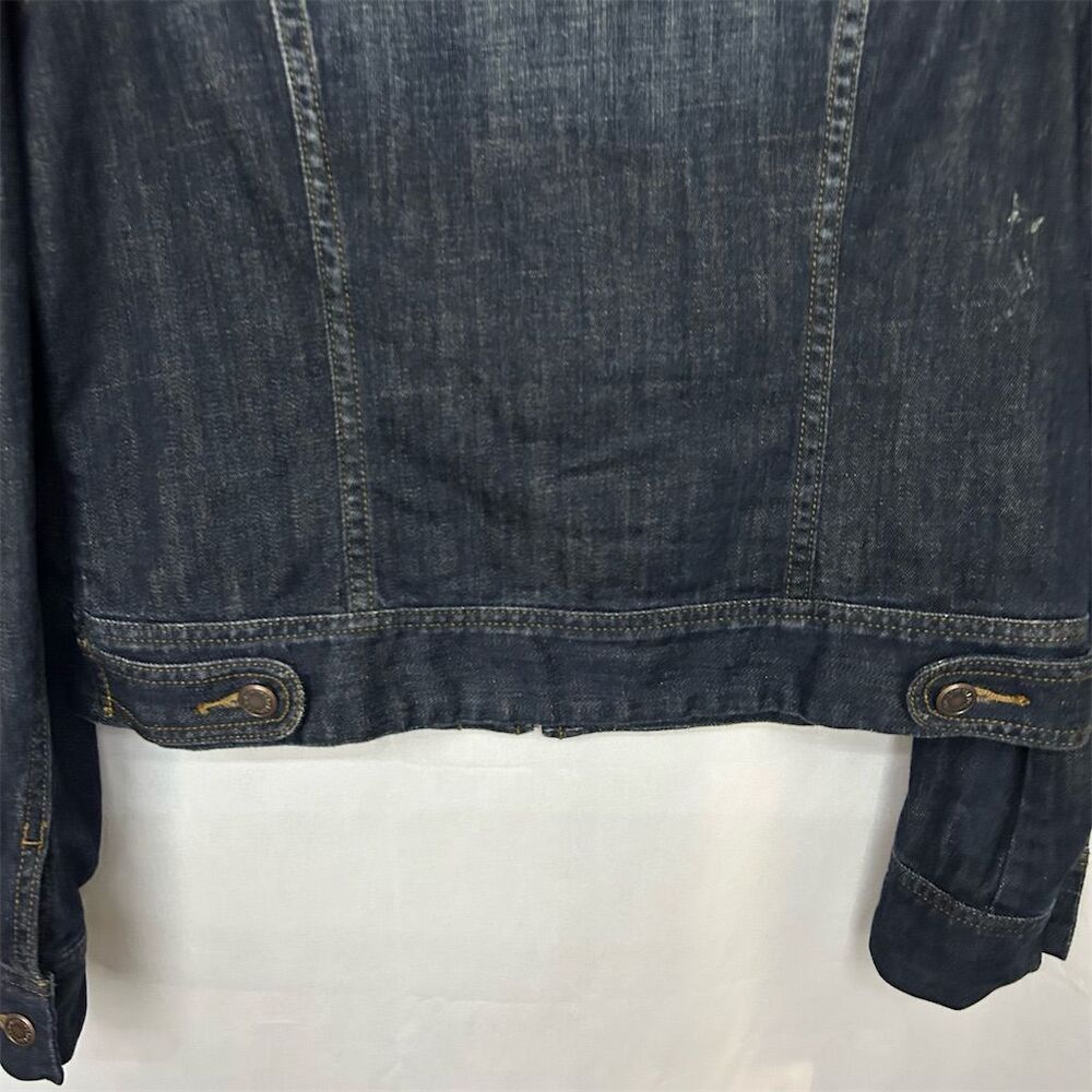 The Limited Women's Denim Jean Jacket Blue Size S Casual Long Sleeve Stretchy - Picture 4 of 8